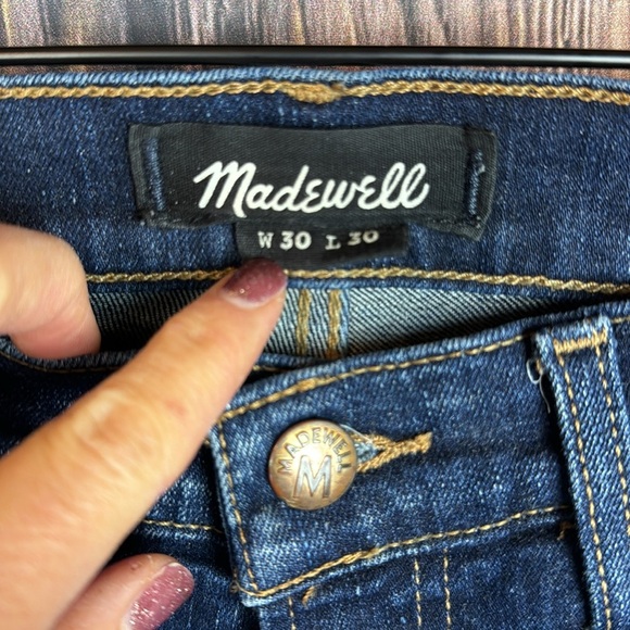 Madewell Skinny Jeans- Size 30 - Picture 4 of 14